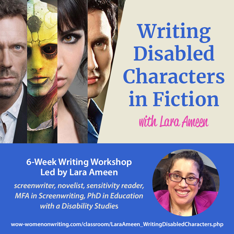 Writing Disabled Characters in Fiction with Dr. Lara Ameen