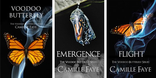 Voodoo Butterfly Series by Camille Faye