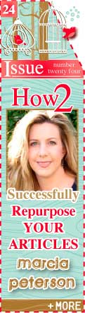 Marcia Peterson - Successfully Repurpose Your Articles