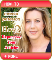 Marcia Peterson - Repurpose Your Articles