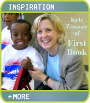 Kyle Zimmer of First Book