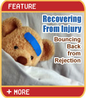 Recovering from Injury: Bouncing Back from a Rejection Letter