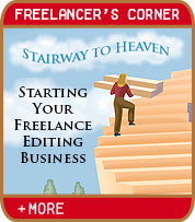 Stairway to Heaven - Starting Your Freelance Editing Business