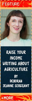 Raise your income writing about agriculture