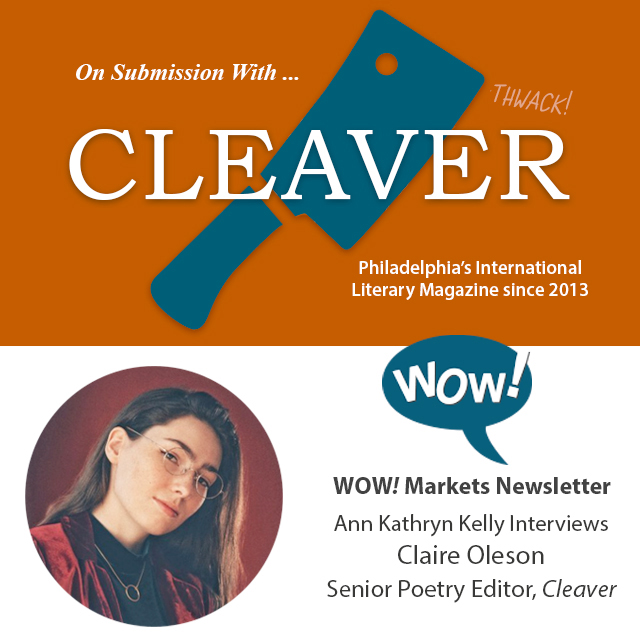 On Submission with Claire Oleson, Senior Poetry Editor at <i>Cleaver Magazine</i>