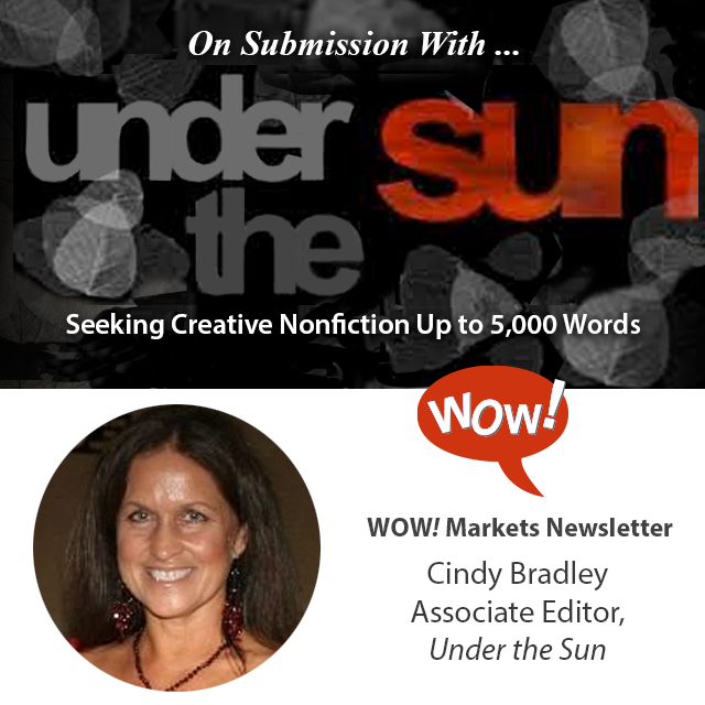 On Submission with Under the Sun Literary Magazine Editor Cindy Bradley