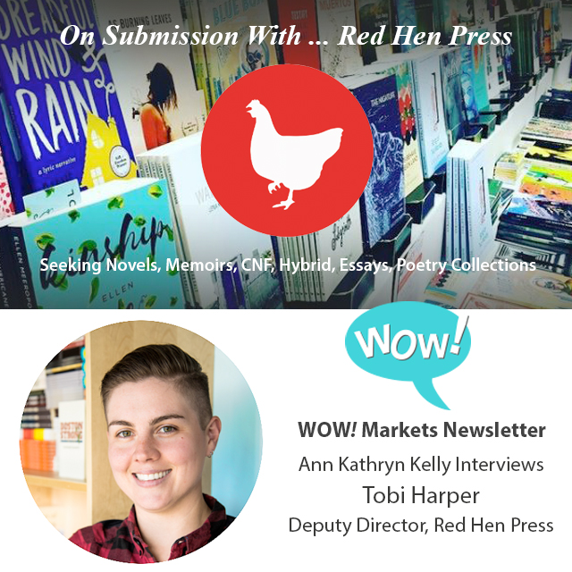 On Submission with Red Hen Press Deputy Director Tobi Harper