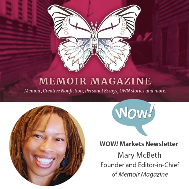 On Submission with Memoir Magazine: Interview with Founder and Editor-in-Chief Mary McBeth