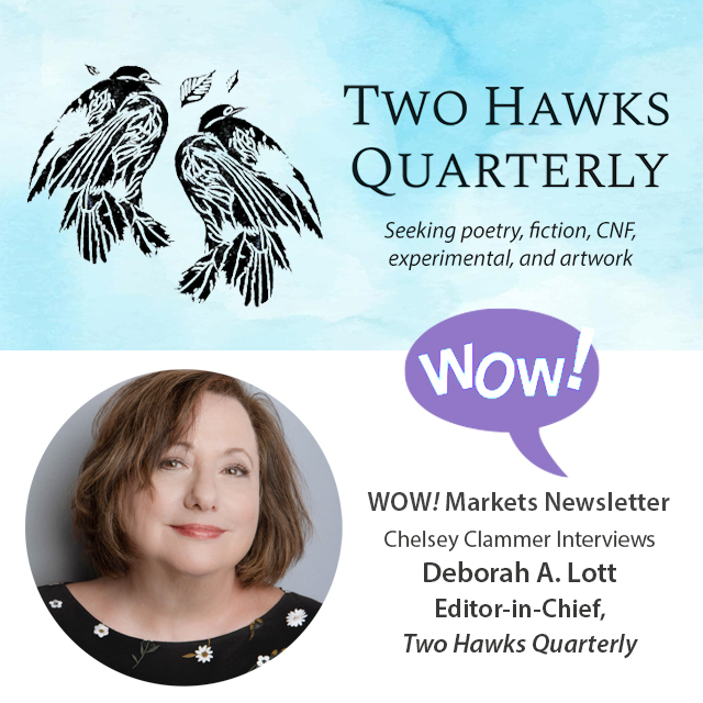 On Submission with Two Hawks Quarterly: Interview with Editor-in-Chief Deborah A. Lott
