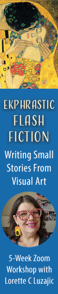 Ekphrastic Flsah Fiction: Small Stories from Visual Art - 5-week Zoom Workshop with Lorette C. Luzajic