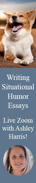 Writing Situational Humor - Live Zoom with Ashley Harris