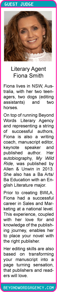 WOW! Flash Fiction Contest Guest Judge - Literary Agent Fiona Smith with Beyond Words Literary Agency