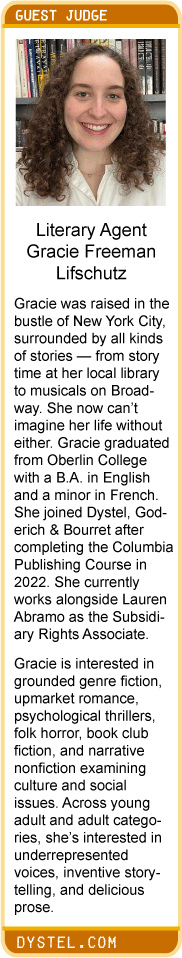 WOW! Fall 2025 Flash Fiction Contest Guest Judge: Literary Agent Gracie Freeman Lifschutz