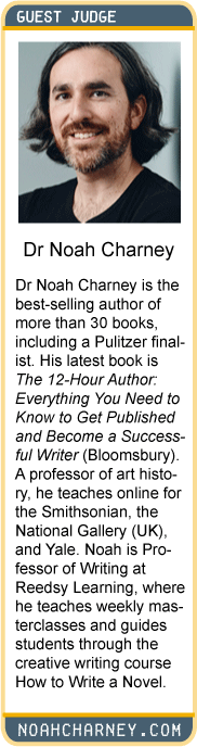 WOW! Flash Fiction Contest Guest Judge - Dr Noah Charney